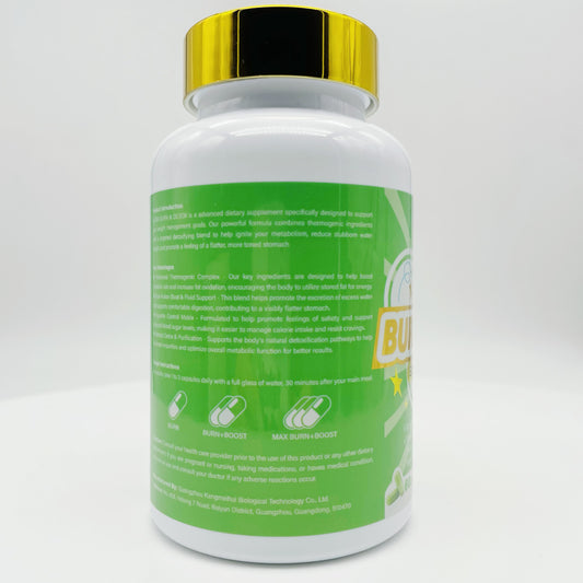 Pre-Order! OEM Ultra Burn & Detox Capsules, Thermogenic Fat Burner for Flat Tummy & Appetite Control, Weight Management Supplement