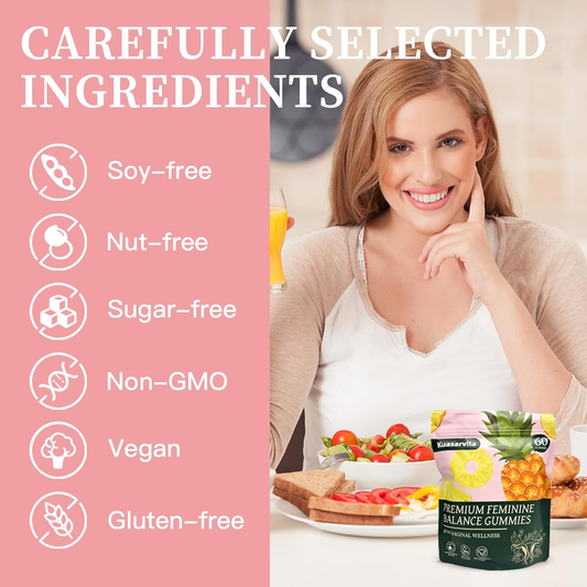 Pre-Order! Feminine Probiotics Gummy for Women PH Balance Digestive Support Vitamin Supplement | Probiotic Gummies