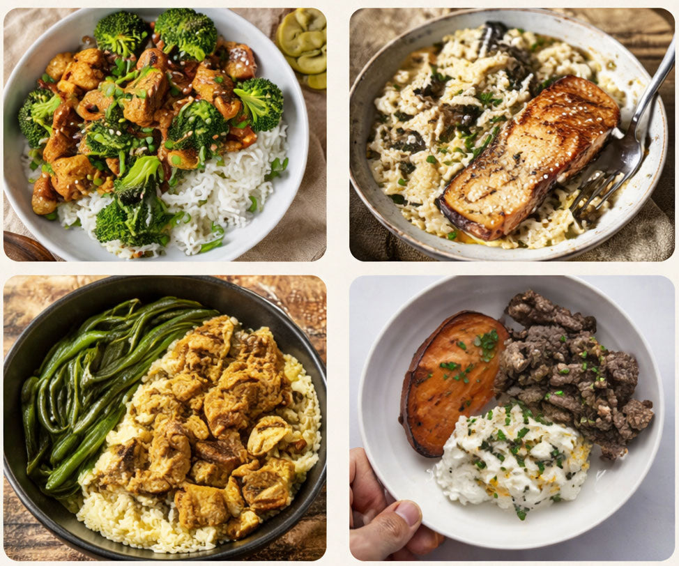 Pick your 6 meals from this week’s menu and we will handle the rest.