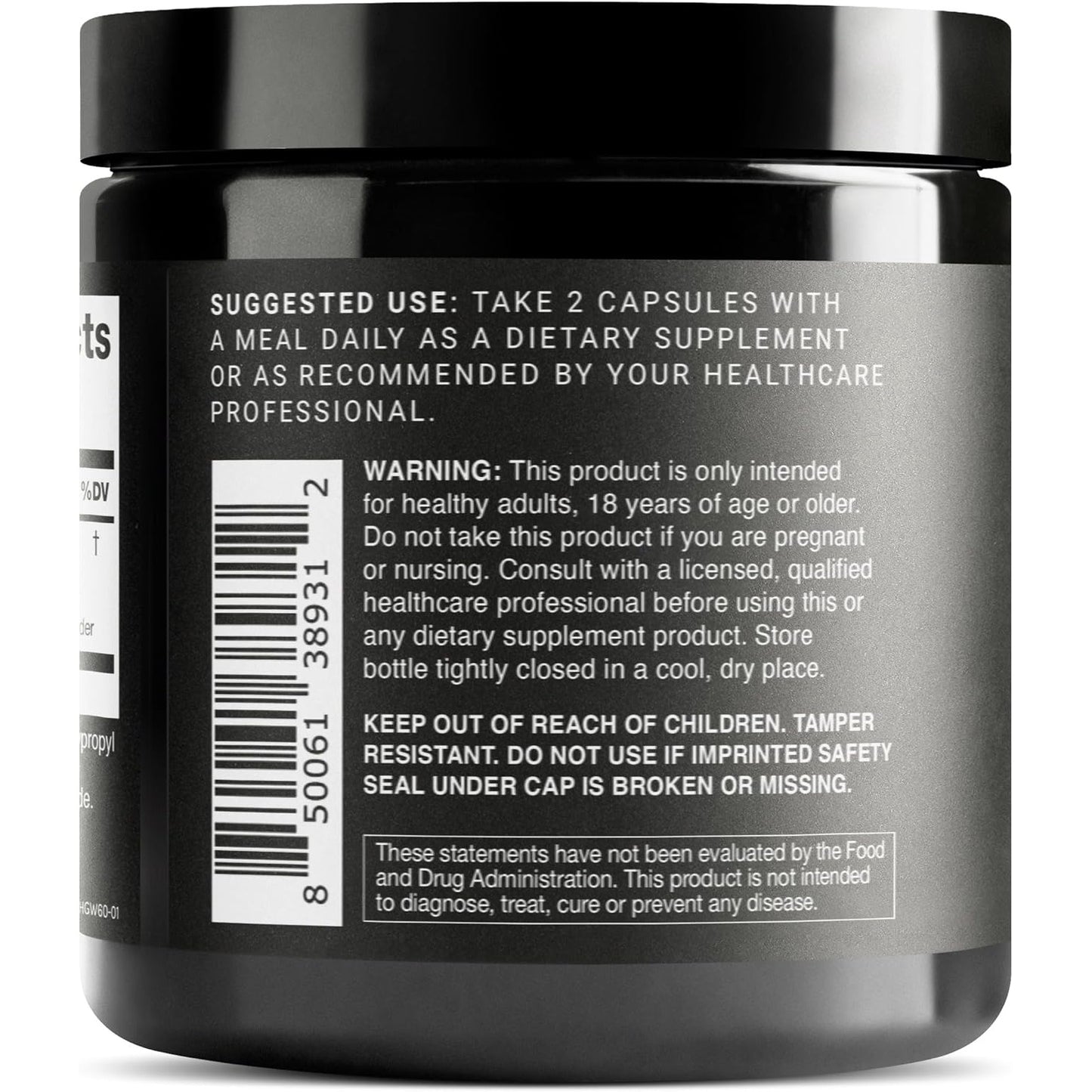 Toniiq Super Strength Horny Goat Weed for Men & Women | Epimedium sagittatum—40% Icariins—60:1 Concentrated Extract—Third-Party Tested—Premium Horny Goat Weed for Men—60 Caps