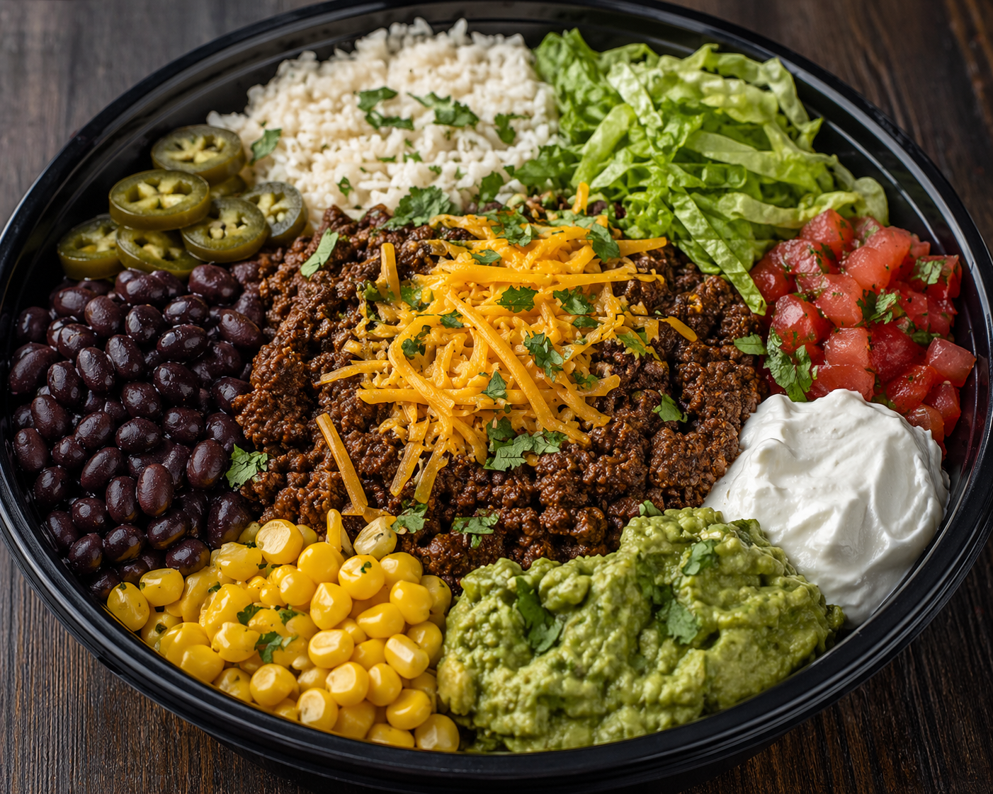 Meat Taco Bowl