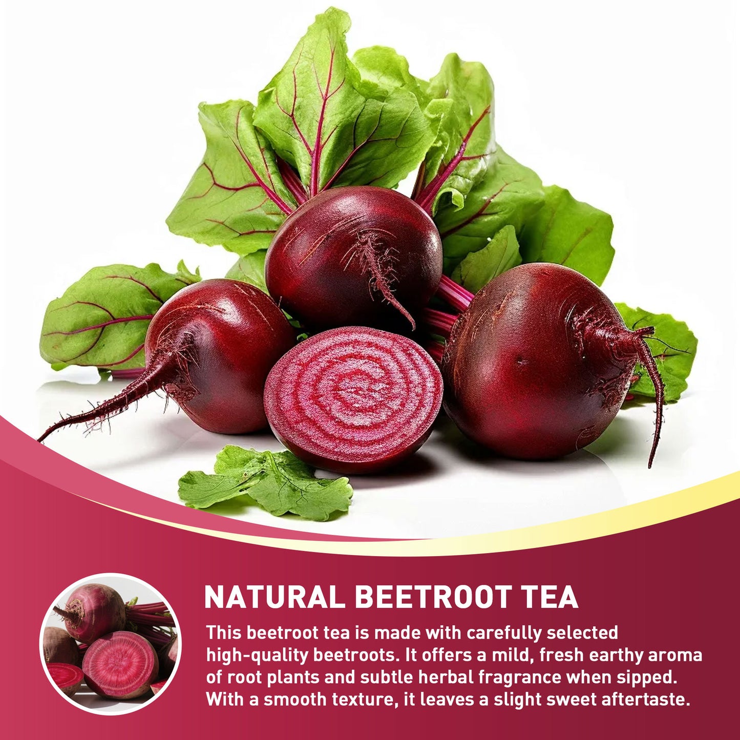 Pre-Order! Healthy Handmade Beetroot Health Tea Small Bags High Grade