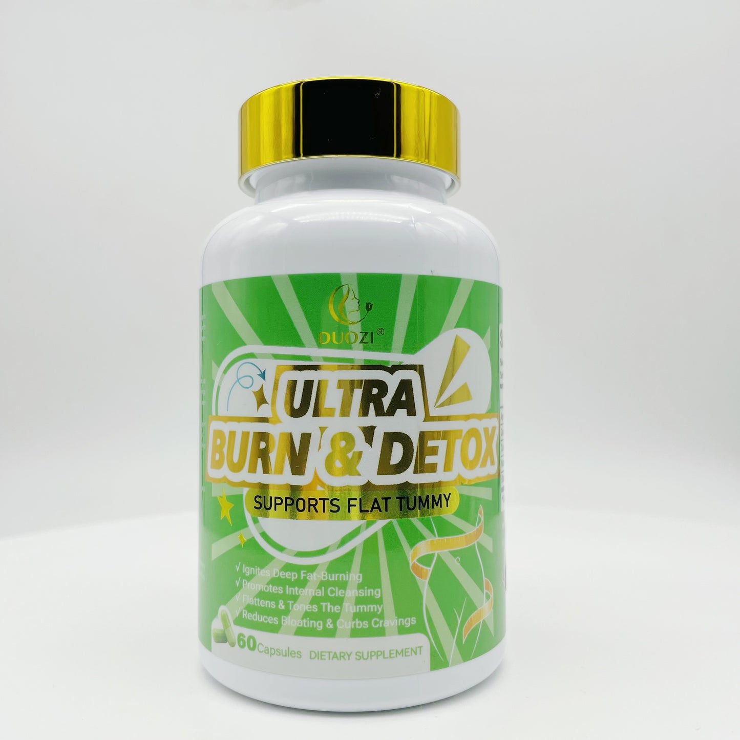 Pre-Order! OEM Ultra Burn & Detox Capsules, Thermogenic Fat Burner for Flat Tummy & Appetite Control, Weight Management Supplement