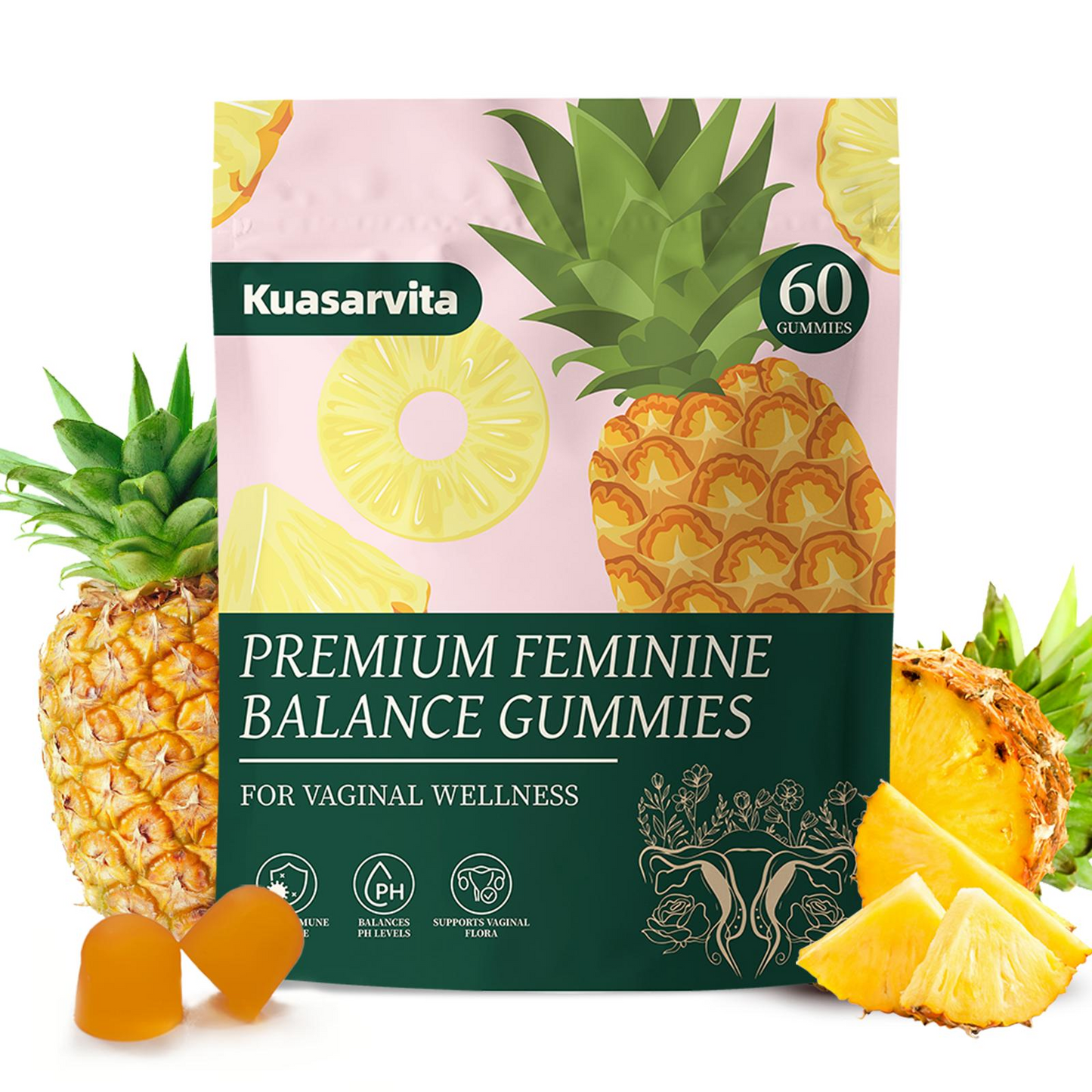 Pre-Order! Feminine Probiotics Gummy for Women PH Balance Digestive Support Vitamin Supplement | Probiotic Gummies