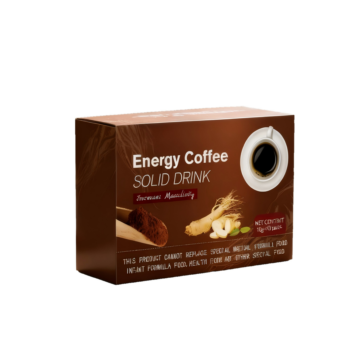Pre-Order! Premium Ginseng Coffee Instant Energy Boost 100% Natural Fatigue Relief Focus Enhancer Bulk Sachets OEM