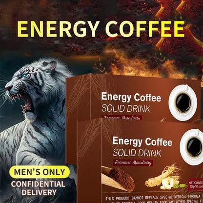 Pre-Order! Premium Ginseng Coffee Instant Energy Boost 100% Natural Fatigue Relief Focus Enhancer Bulk Sachets OEM