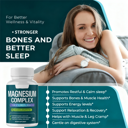 Pre-Order! Magnesium Glycinate Capsules Complex - Natural Minerals for Daily Support