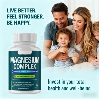 Pre-Order! Magnesium Glycinate Capsules Complex - Natural Minerals for Daily Support