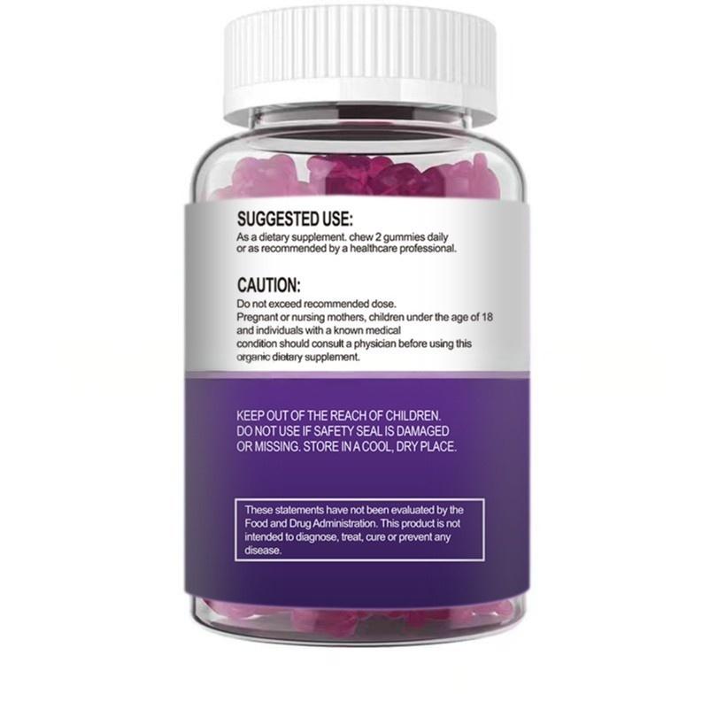 Pre-Order! Vegan Melatonin Gummies for Better Sleep Natural Fruit Flavors Herbal Sleep Support Calming Relaxing Wellness Supplement