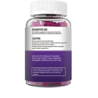 Pre-Order! Vegan Melatonin Gummies for Better Sleep Natural Fruit Flavors Herbal Sleep Support Calming Relaxing Wellness Supplement