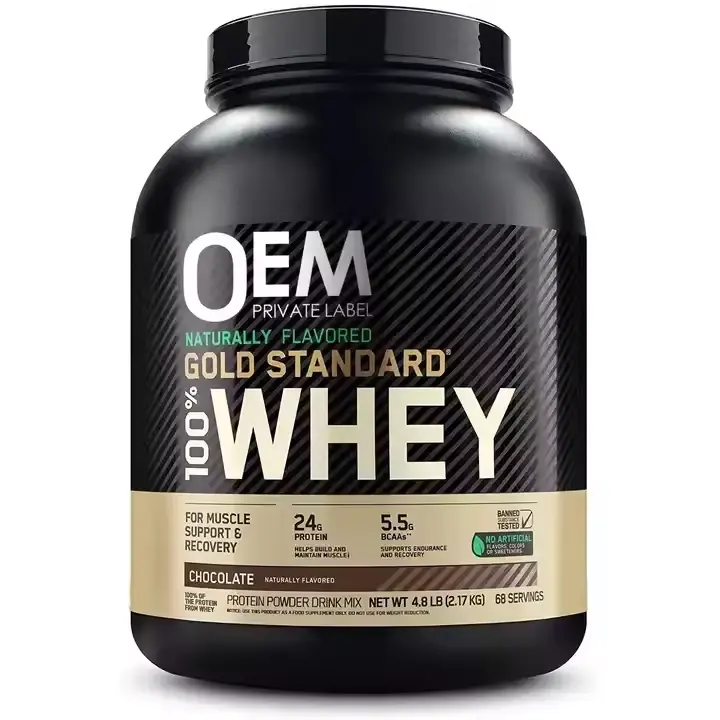 Pre-Order! Whey Protein Powder Sports Nutrition Chocolate Flavor Adult Use Bovine Supplements
