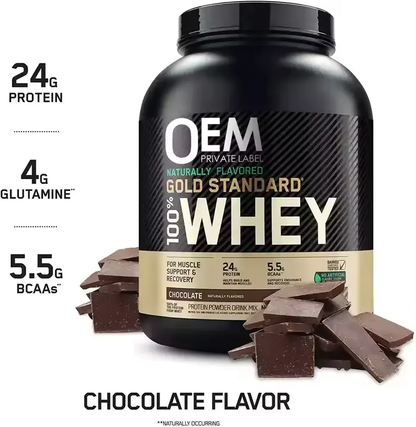 Pre-Order! Whey Protein Powder Sports Nutrition Chocolate Flavor Adult Use Bovine Supplements