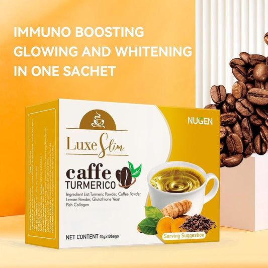 Pre-Order! Luxe Slim Turmeric Coffee Mix - Natural Wellness Beverage Powder